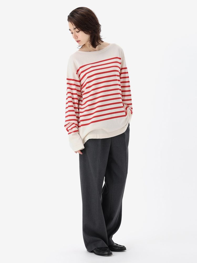 HELLY HANSEN(ヘリーハンセン) ｜ロングスリーブ R.M.C.ボーダーニットソー（ユニセックス）