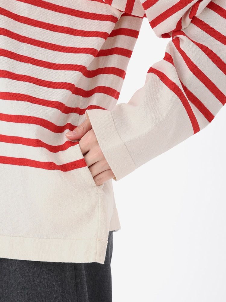 HELLY HANSEN(ヘリーハンセン) ｜ロングスリーブ R.M.C.ボーダーニットソー（ユニセックス）