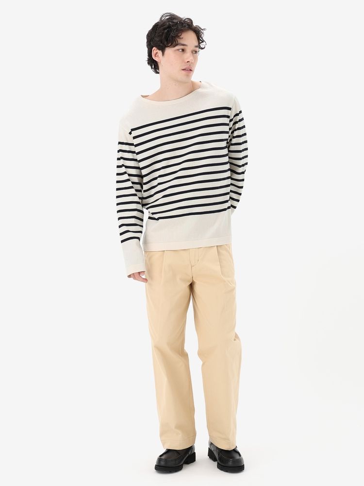 HELLY HANSEN(ヘリーハンセン) ｜ロングスリーブ R.M.C.ボーダーニットソー（ユニセックス）