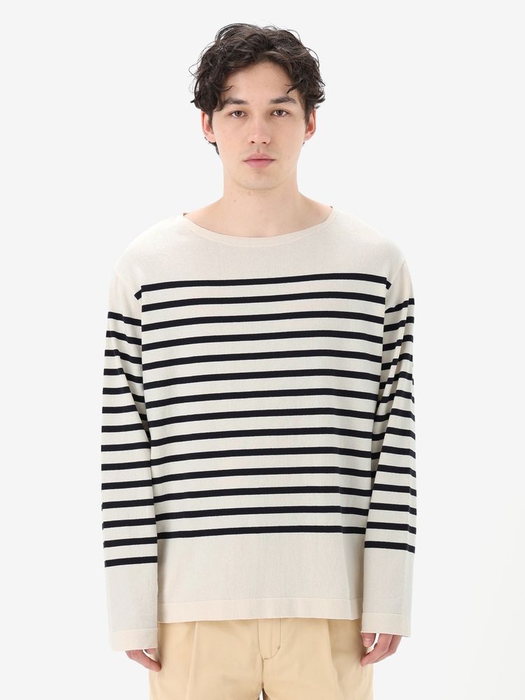 HELLY HANSEN(ヘリーハンセン) ｜ロングスリーブ R.M.C.ボーダーニットソー（ユニセックス）