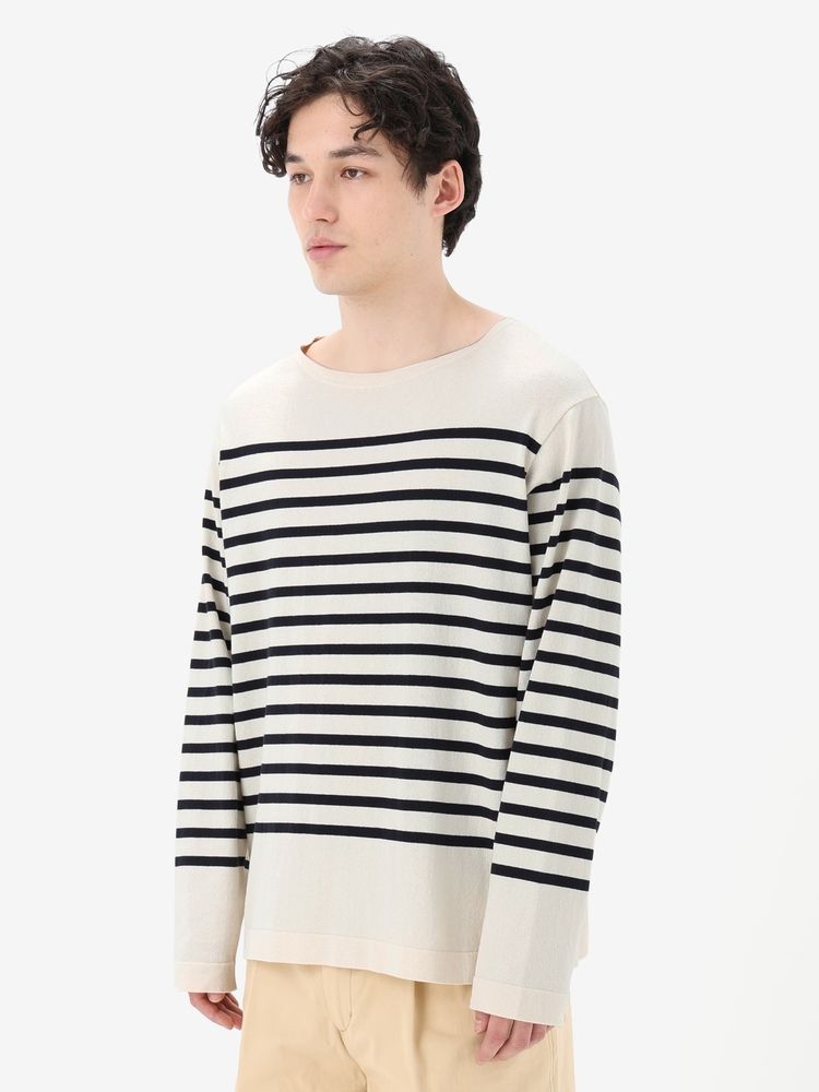 HELLY HANSEN(ヘリーハンセン) ｜ロングスリーブ R.M.C.ボーダーニットソー（ユニセックス）