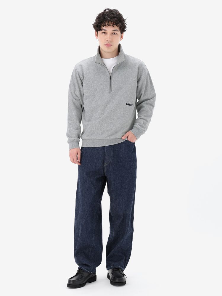 公式】HHキーコンセプトスウェットハーフジップ（ユニセックス