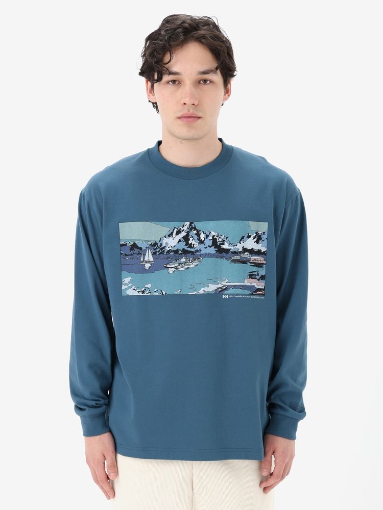 公式・セール】ロングスリーブランドスケープティー（ユニセックス