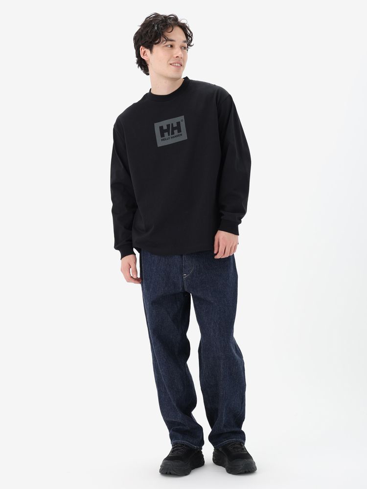 公式】ロングスリーブ HHロゴティー（ユニセックス）｜ヘリーハンセン