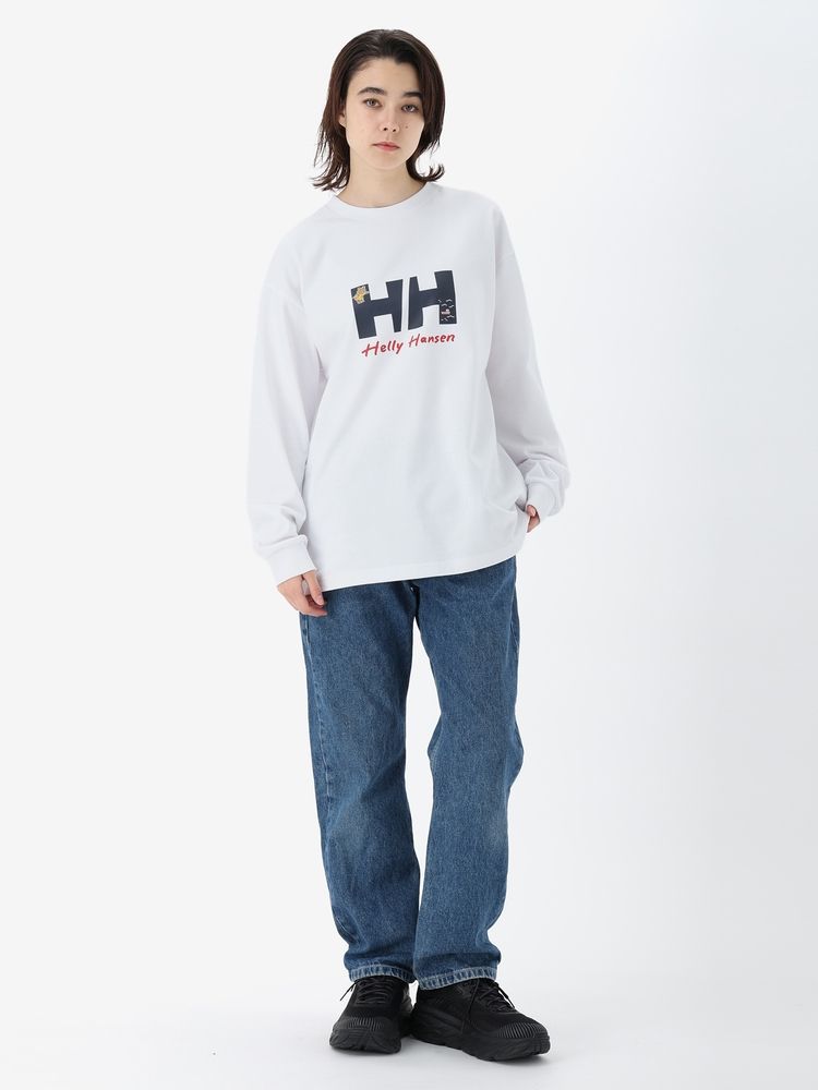 公式・セール】ロングスリーブ HHヘリーベアティー（ユニセックス