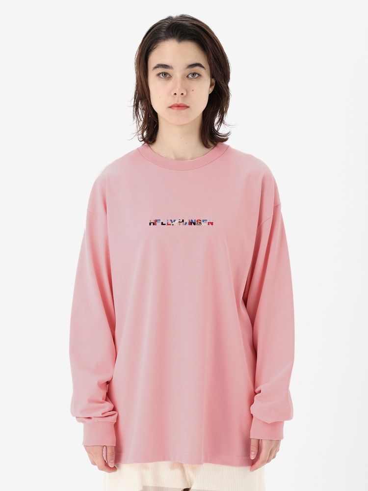 HELLY HANSEN(ヘリーハンセン) ｜ロングスリーブエンブロイダリーロゴティー（ユニセックス）