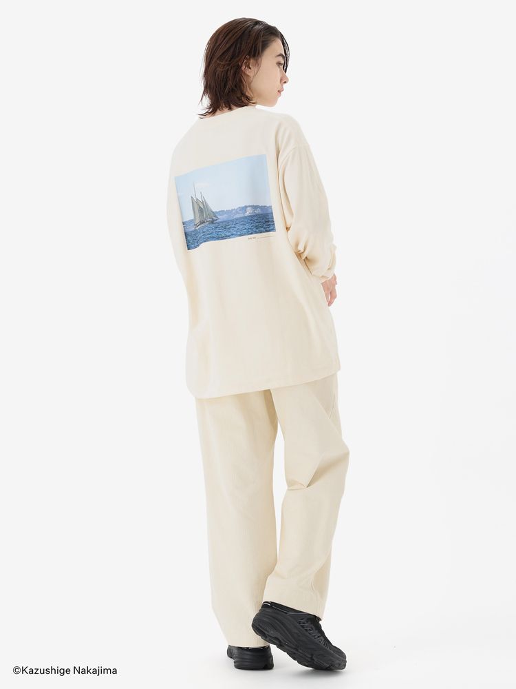 公式】ロングスリーブ オーシャングラフィックティー（ユニ