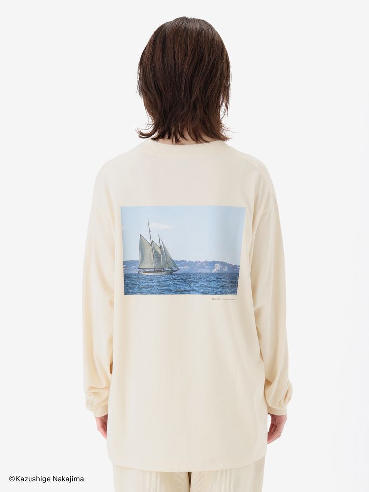 公式・セール】ロングスリーブ オーシャングラフィックティー（ユニ