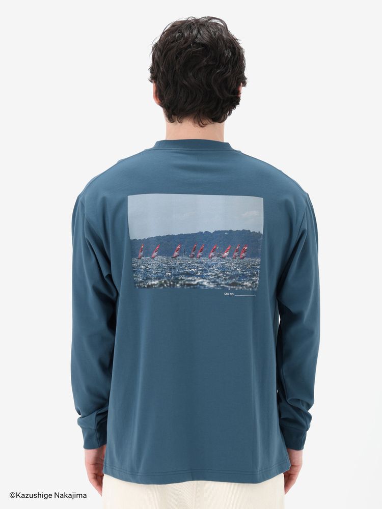 公式・セール】ロングスリーブ オーシャングラフィックティー（ユニ