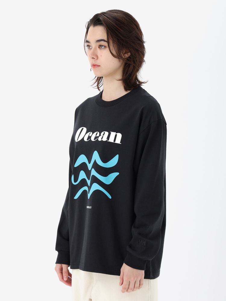 HELLY HANSEN(ヘリーハンセン) ｜ロングスリーブマザーオーシャンティー（ユニセックス）