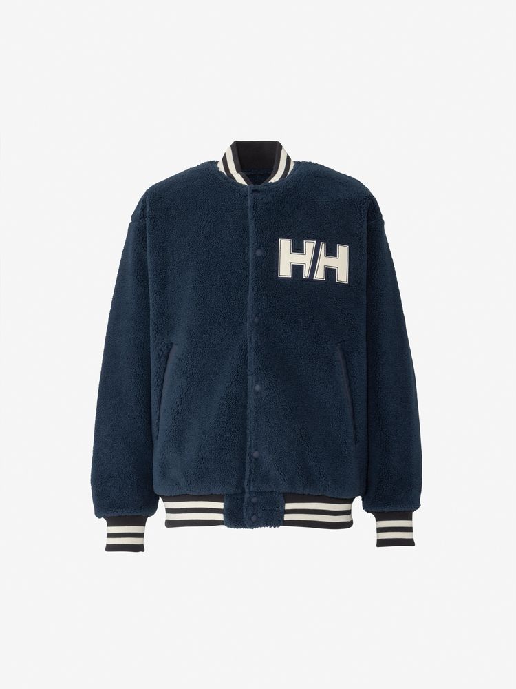 HELLY HANSEN(ヘリーハンセン) ｜ファイバーパイルリバーシブルバーシティージャケット（ユニセックス）