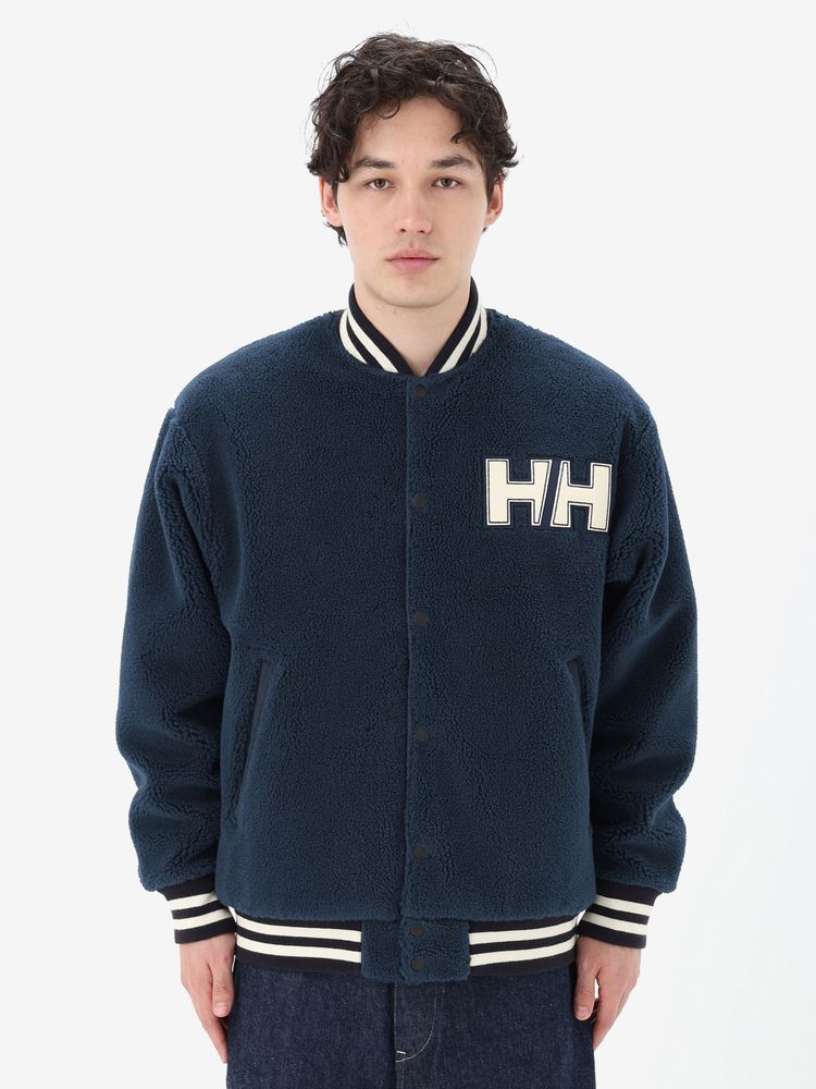HELLY HANSEN(ヘリーハンセン) ｜ファイバーパイルリバーシブルバーシティージャケット（ユニセックス）