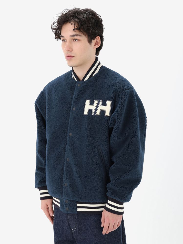 HELLY HANSEN(ヘリーハンセン) ｜ファイバーパイルリバーシブルバーシティージャケット（ユニセックス）
