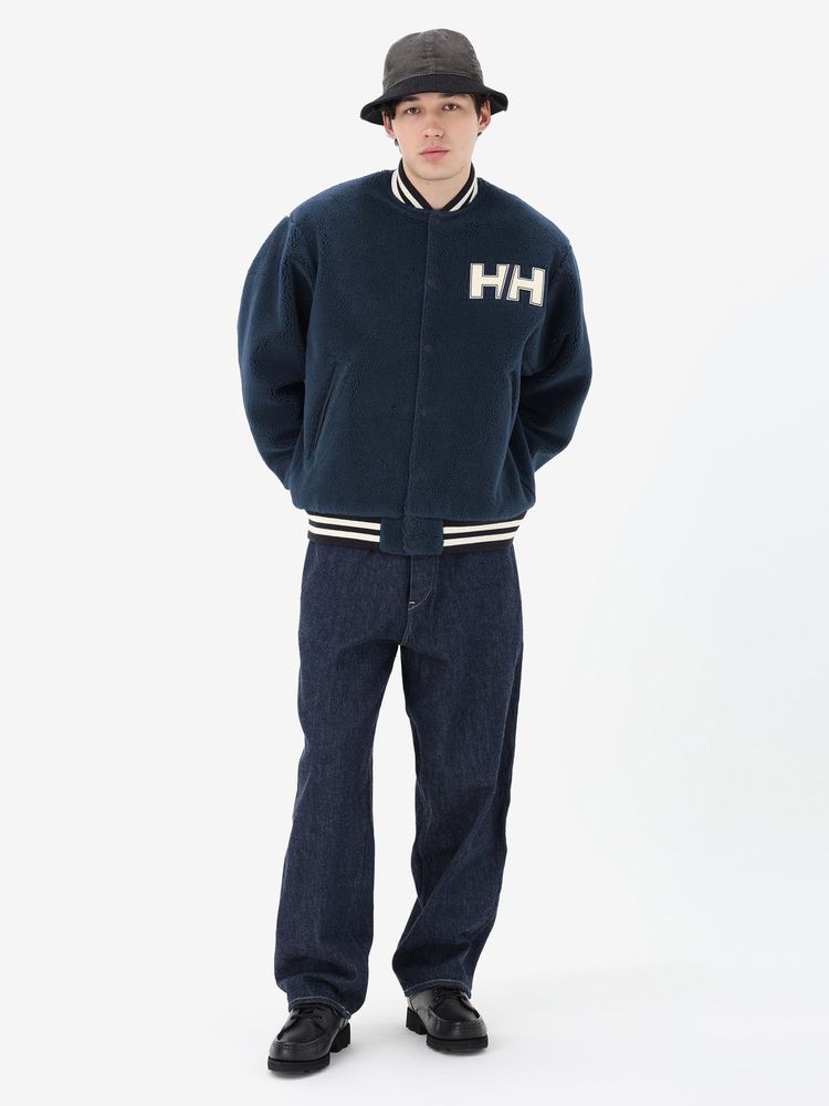 HELLY HANSEN(ヘリーハンセン) ｜ファイバーパイルリバーシブルバーシティージャケット（ユニセックス）
