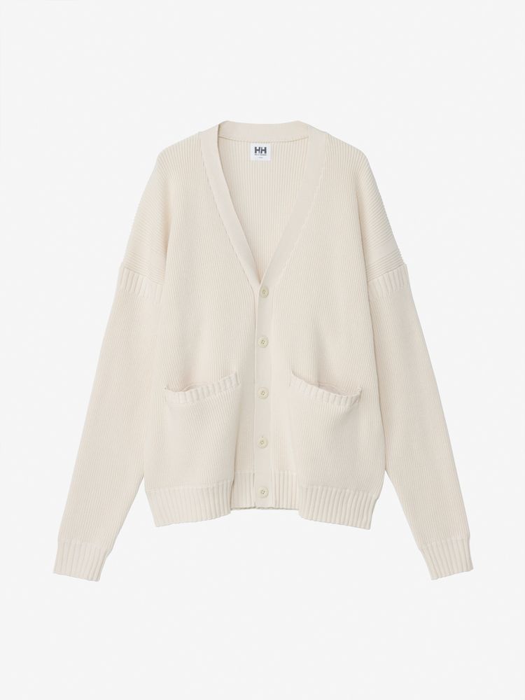 HELLY HANSEN フィッシャーマン ニットカーディガン ネイビー XL 公式】フィッシャーマンニットカーディガン（ユニセックス