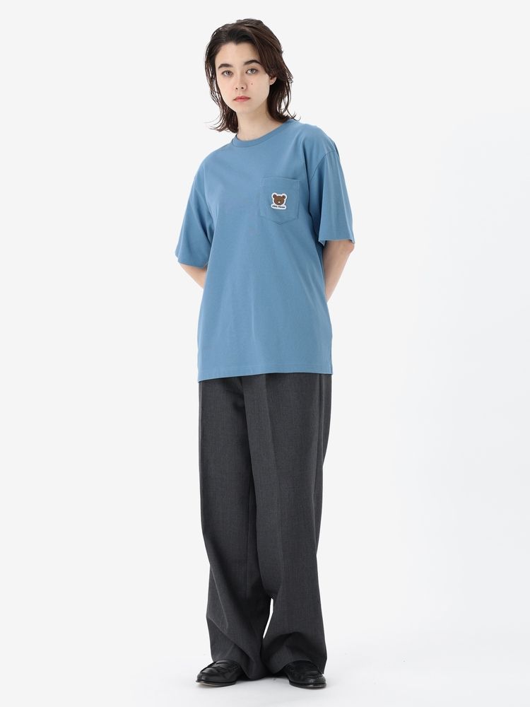 公式】ショートスリーブヘリーベアポケットティー（ユニセックス