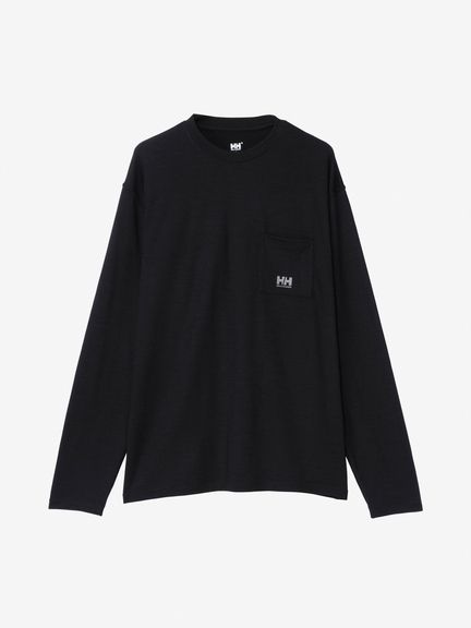 【美品】LOHENブラック長袖ウールカットソー 長袖カットソー ELI LA／ULTRA60 | Stefan Brandt