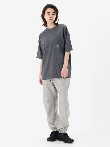 公式】ショートスリーブテックウールクルー（ユニセックス）｜ヘリー