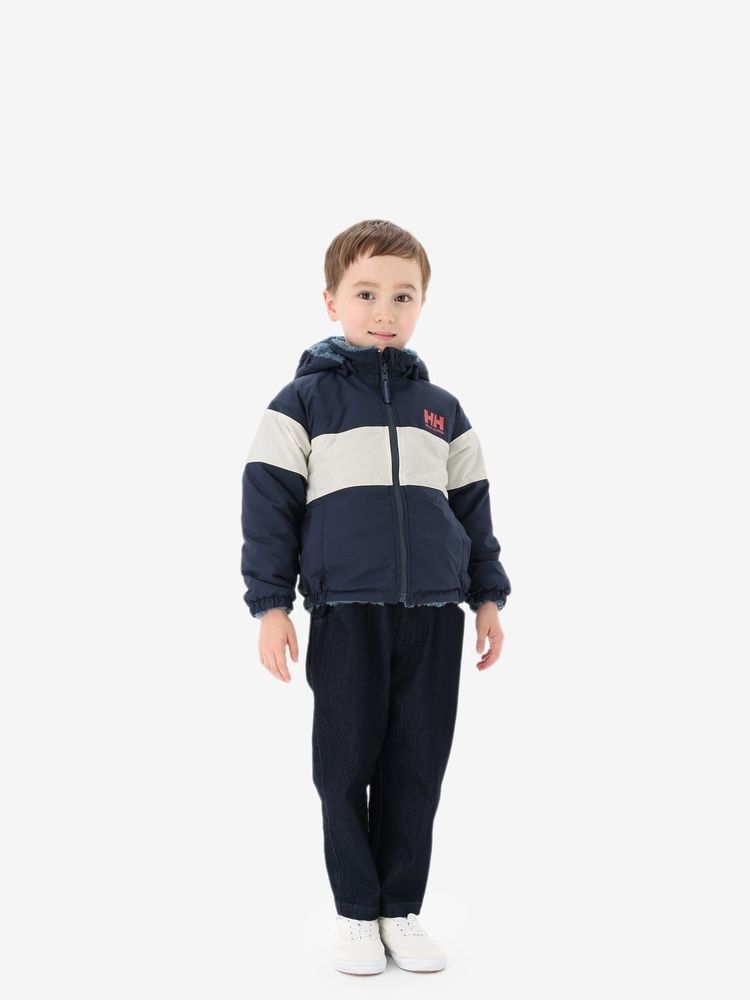 HELLY HANSEN(ヘリーハンセン) ｜シャギーフリースリバーシブルジャケット（キッズ）