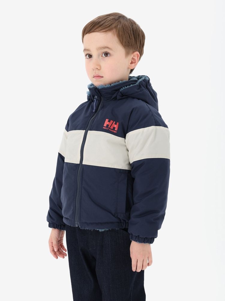HELLY HANSEN(ヘリーハンセン) ｜シャギーフリースリバーシブルジャケット（キッズ）