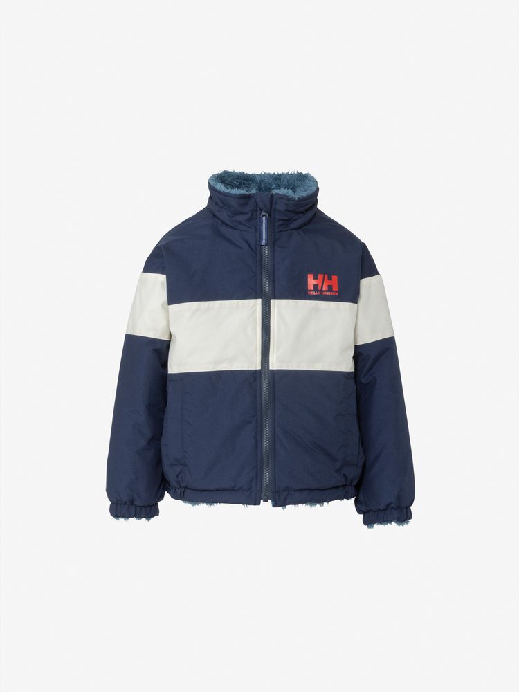 HELLY HANSEN(ヘリーハンセン) ｜シャギーフリースリバーシブルジャケット（キッズ）