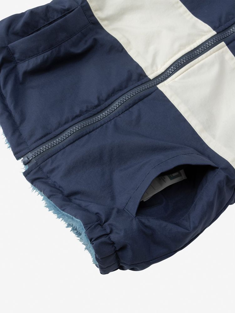 HELLY HANSEN(ヘリーハンセン) ｜シャギーフリースリバーシブルジャケット（キッズ）
