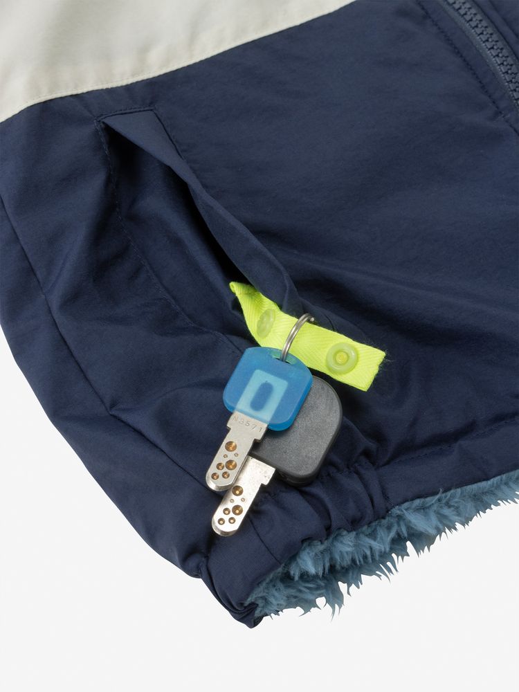 HELLY HANSEN(ヘリーハンセン) ｜シャギーフリースリバーシブルジャケット（キッズ）