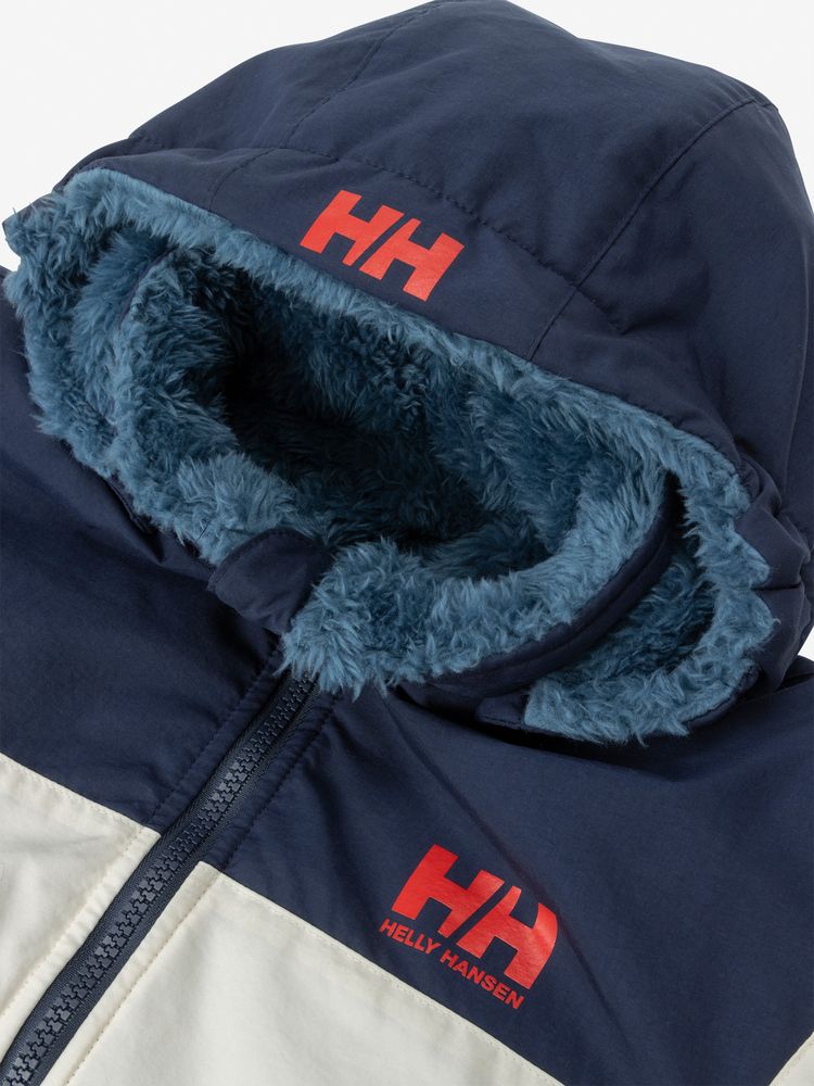 HELLY HANSEN(ヘリーハンセン) ｜シャギーフリースリバーシブルジャケット（キッズ）