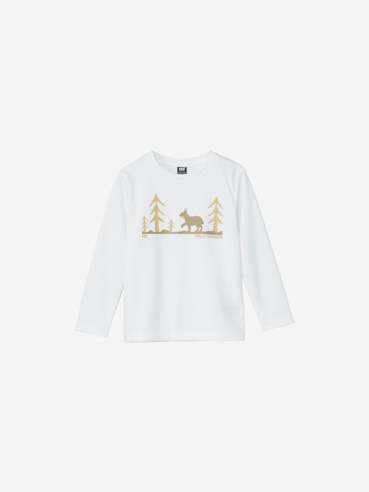 公式・限定】HH テックグラフィックロングスリーブトップ（キッズ