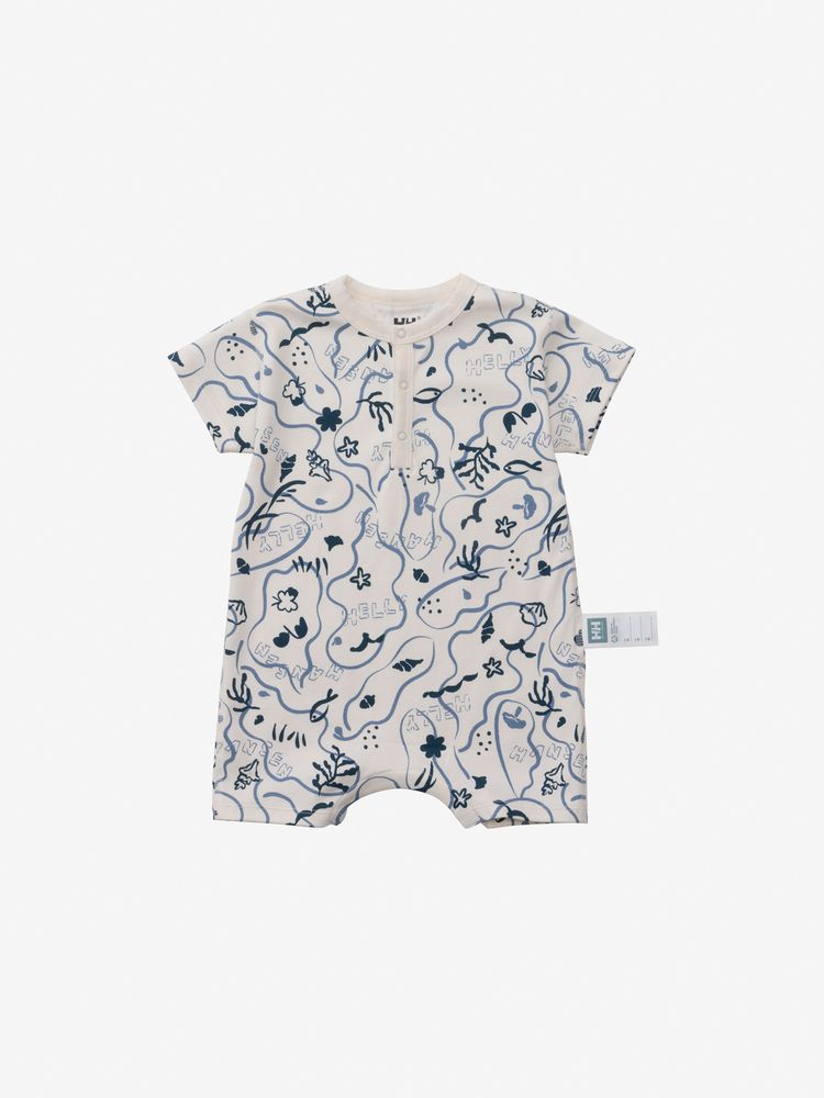 HELLY HANSEN(ヘリーハンセン) ｜マイファーストHH ショートスリーブプリントロンパース（ベビー）