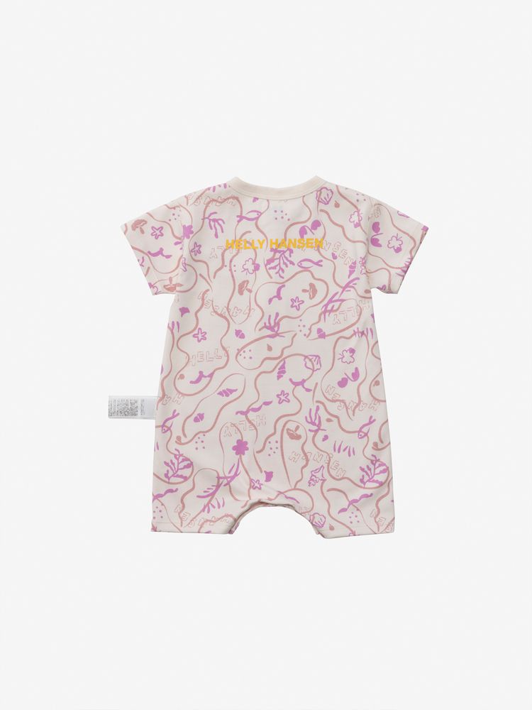 HELLY HANSEN(ヘリーハンセン) ｜マイファーストHH ショートスリーブプリントロンパース（ベビー）