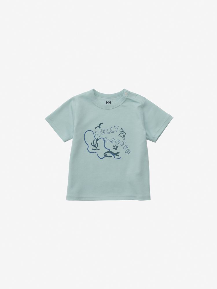 HELLY HANSEN(ヘリーハンセン) ｜マイファーストHHショートスリーブオーシャンランドグラフィックティー（ベビー）