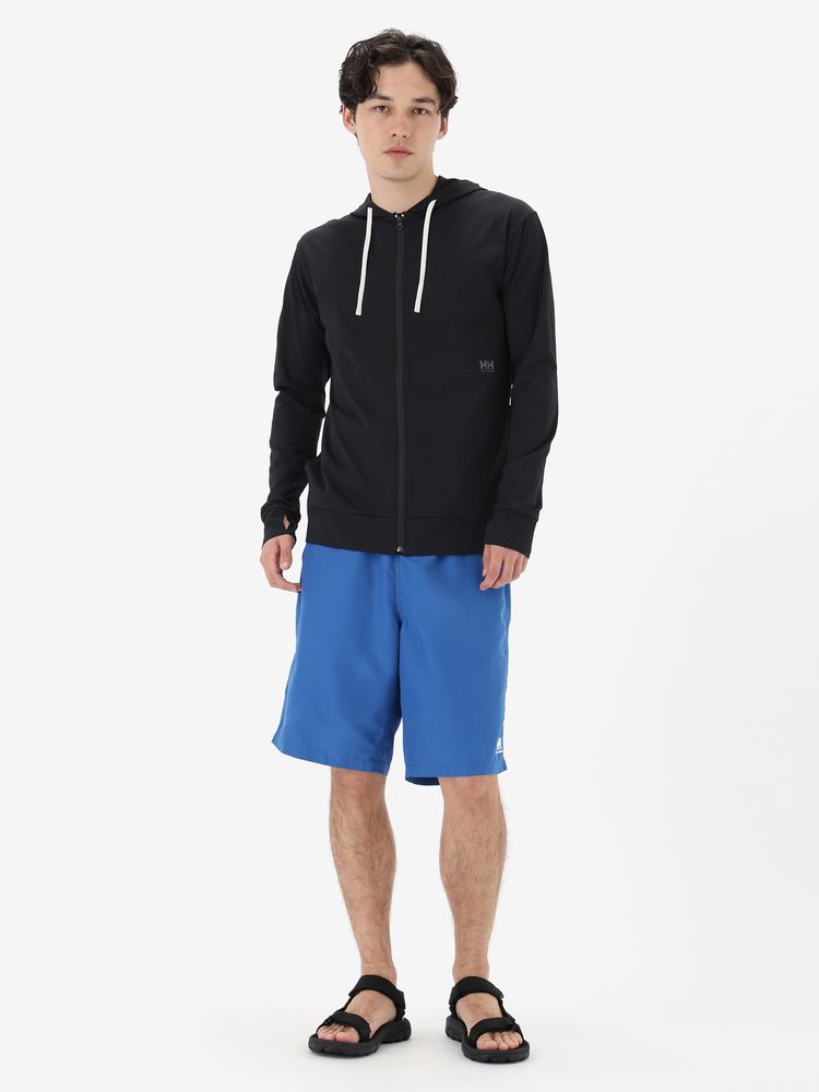 HELLY HANSEN(ヘリーハンセン) ｜ロングスリーブワンポイントロゴフルジップフーディーラッシュガード（ユニセックス）