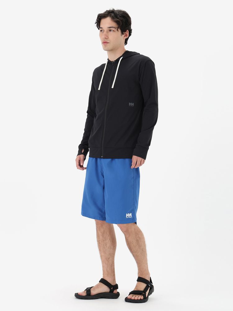 HELLY HANSEN(ヘリーハンセン) ｜ロングスリーブワンポイントロゴフルジップフーディーラッシュガード（ユニセックス）