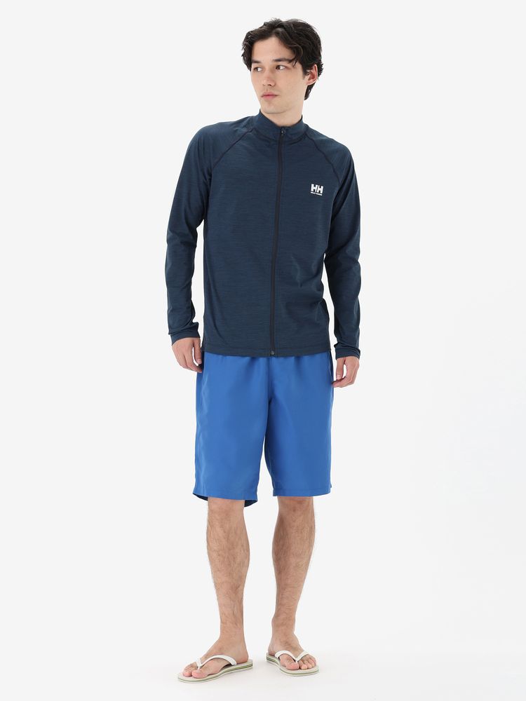 公式】ロングスリーブフルジップラッシュガード（ユニセックス