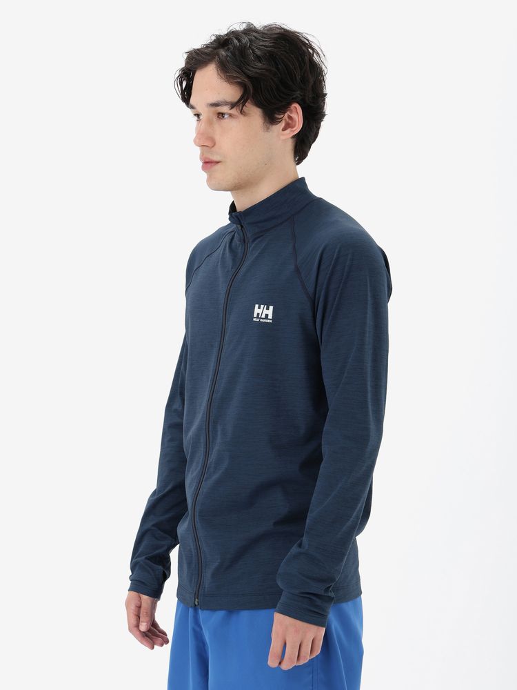 HELLY HANSEN(ヘリーハンセン) ｜ロングスリーブフルジップラッシュガード（ユニセックス）