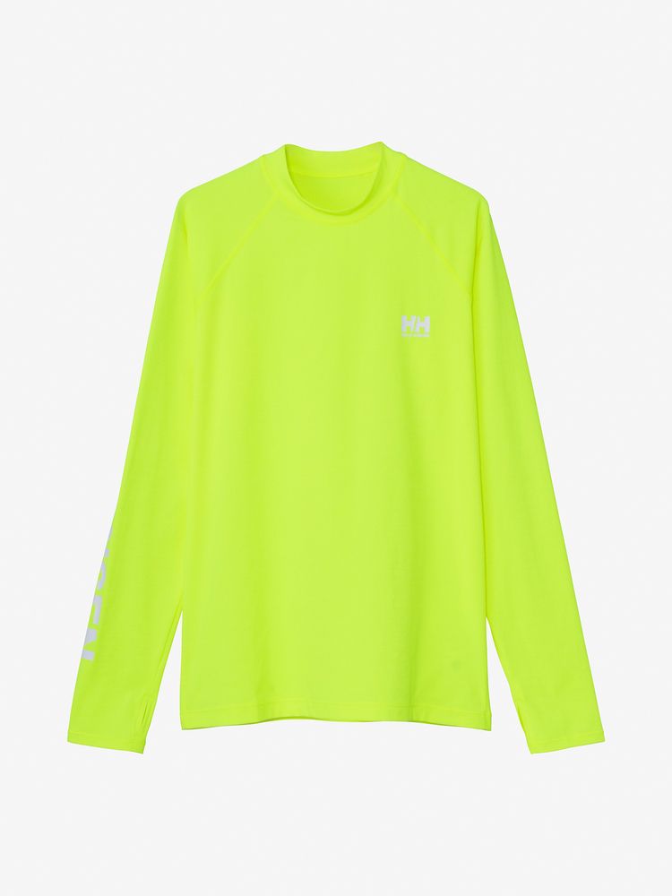 公式】ロングスリーブレターラッシュガード（ユニセックス）｜ヘリー