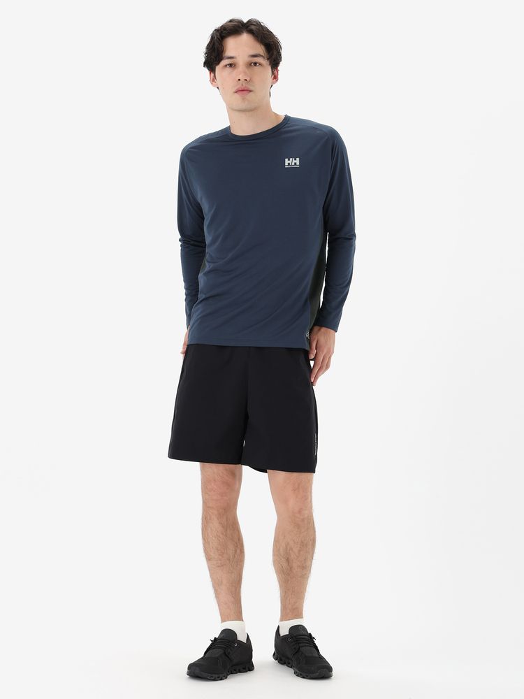 HELLY HANSEN(ヘリーハンセン) ｜ロングスリーブリファハイブリッドグリッドティー（メンズ）