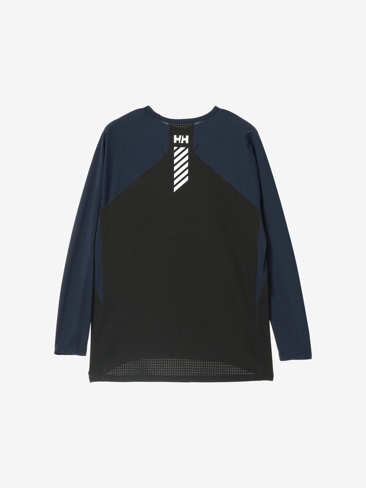 HELLY HANSEN(ヘリーハンセン) ｜ロングスリーブリファハイブリッドグリッドティー（メンズ）