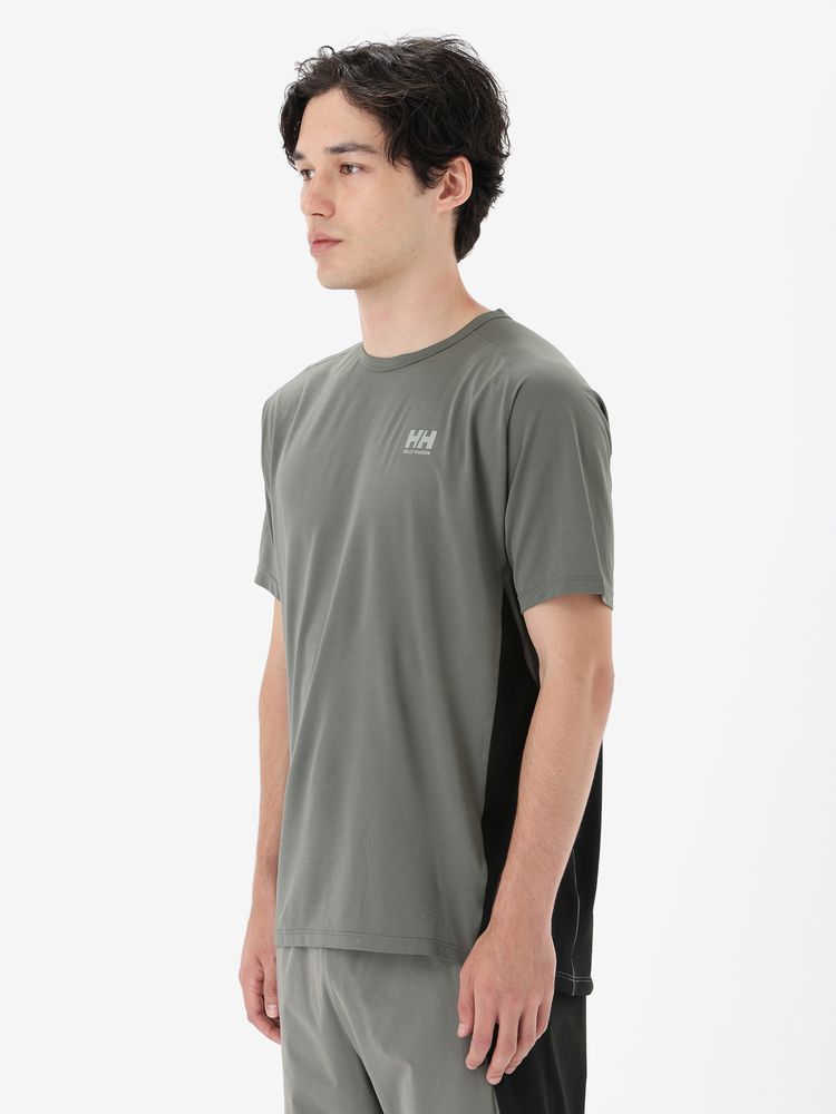 HELLY HANSEN(ヘリーハンセン) ｜ショートスリーブリファハイブリッドグリッドティー（メンズ）