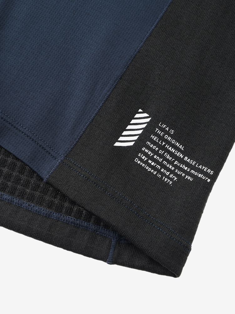 HELLY HANSEN(ヘリーハンセン) ｜ショートスリーブリファハイブリッドグリッドティー（メンズ）
