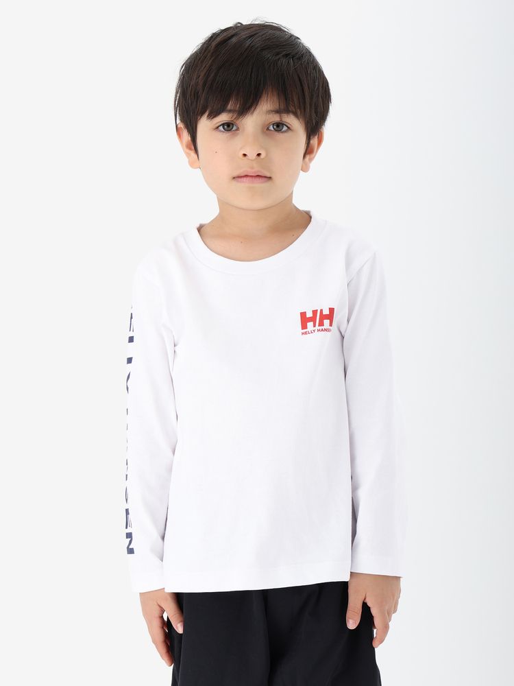 HELLY HANSEN(ヘリーハンセン) ｜ロングスリーブレターティー（キッズ）