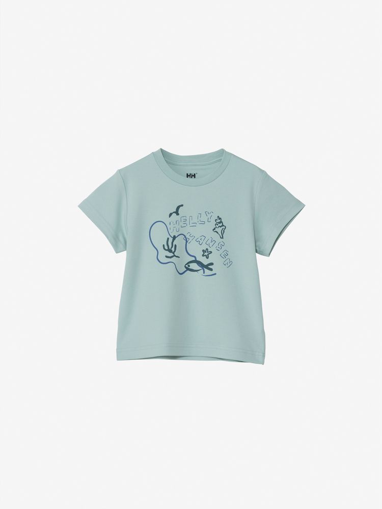 HELLY HANSEN(ヘリーハンセン) ｜ショートスリーブオーシャンランドグラフィックティー（キッズ）