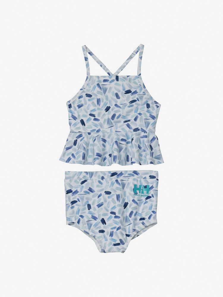 [ヘリーハンセン] 水着 W Water Bikini Onepiece 公式】プリントガールズビキニ（キッズ）｜ヘリーハンセン公式ストア