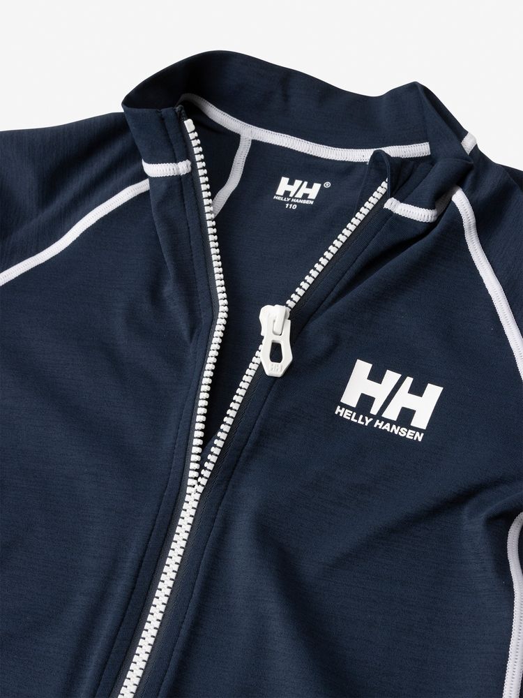 HELLY HANSEN(ヘリーハンセン) ｜ロングスリーブ HHフルジップラッシュガード（キッズ）