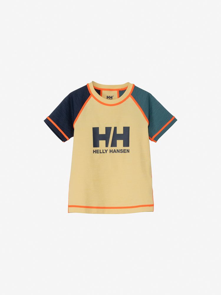 HELLY HANSEN(ヘリーハンセン) ｜ショートスリーブ HHクルーラッシュガード（キッズ）