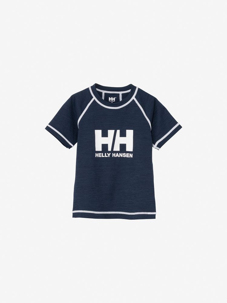 HELLY HANSEN(ヘリーハンセン) ｜ショートスリーブ HHクルーラッシュガード（キッズ）