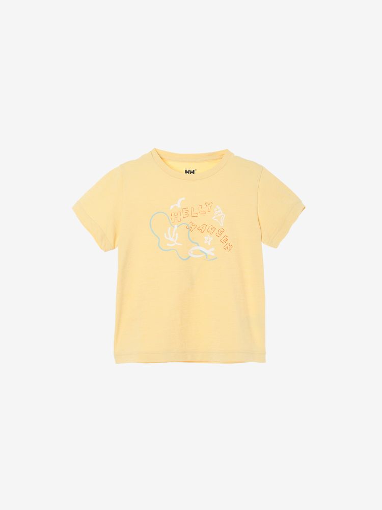 HELLY HANSEN(ヘリーハンセン) ｜ショートスリーブグラフィックラッシュガードティー（キッズ）