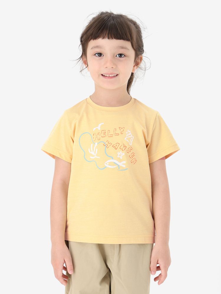 HELLY HANSEN(ヘリーハンセン) ｜ショートスリーブグラフィックラッシュガードティー（キッズ）
