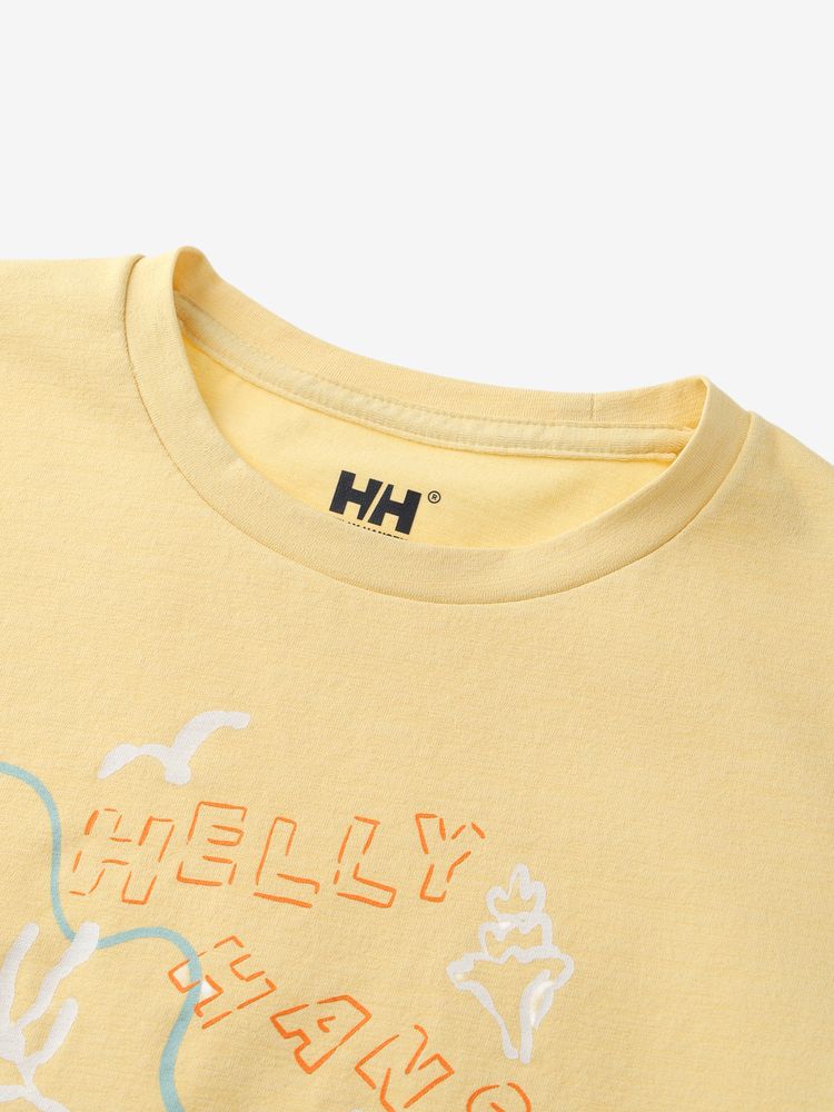 HELLY HANSEN(ヘリーハンセン) ｜ショートスリーブグラフィックラッシュガードティー（キッズ）